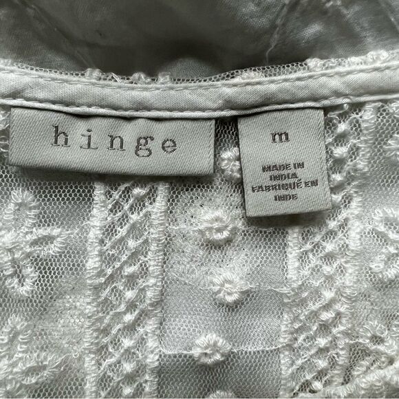 HINGE BLOUSE, off white, Size M - Picture 5 of 5